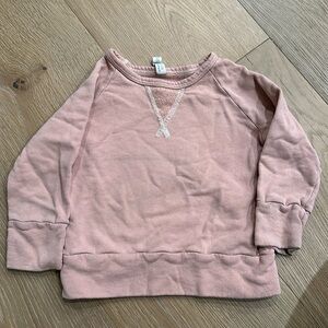 Childhoods pink crew pullover